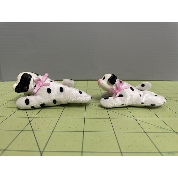Puppy Surprise 2 Puppies Babies Plush Stuffed Animal Dalmatian Dog Replacement - Picture 2 of 6